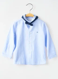 Chemise Manches Longues Mayoral Bleu