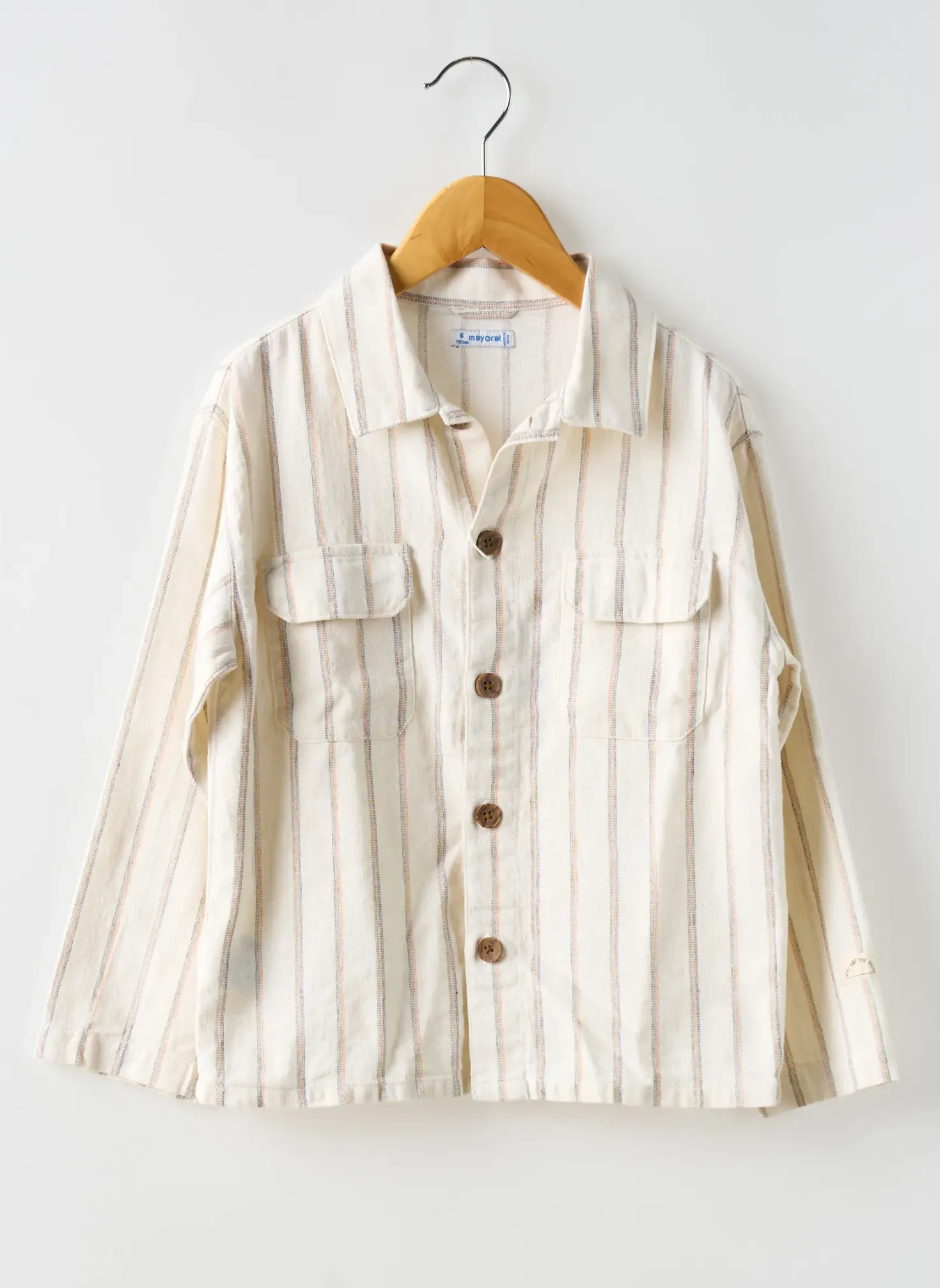 Chemise Manches Longues Mayoral Beige