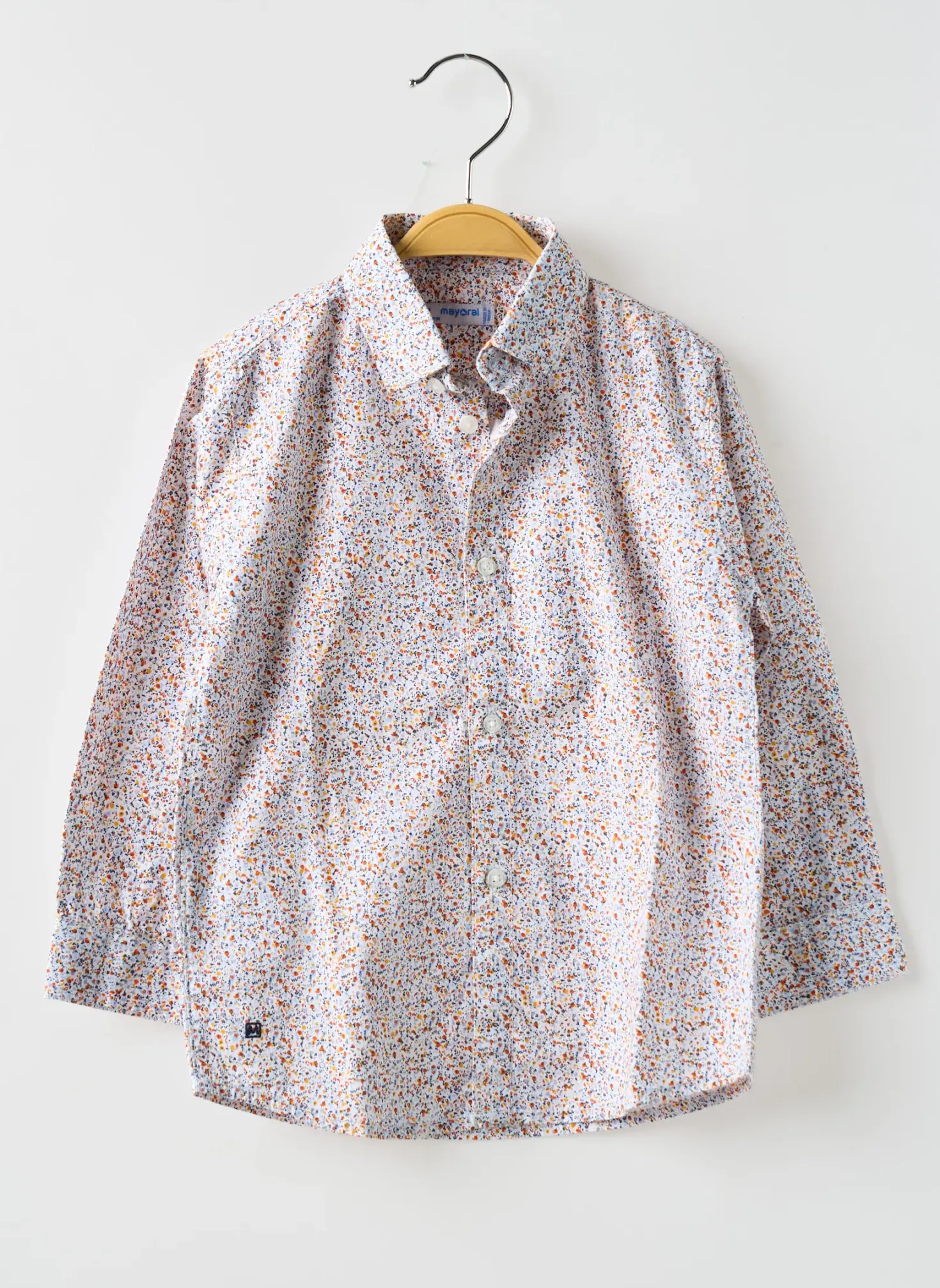 Chemise Manches Longues Mayoral Blanc