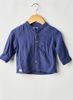 Chemise Manches Longues Mayoral Bleu