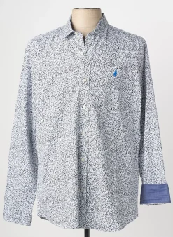Chemise Manches Longues Mcs Bleu