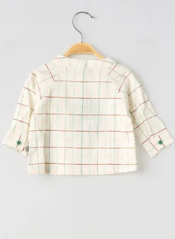 Chemise Manches Longues Moulin Roty Beige