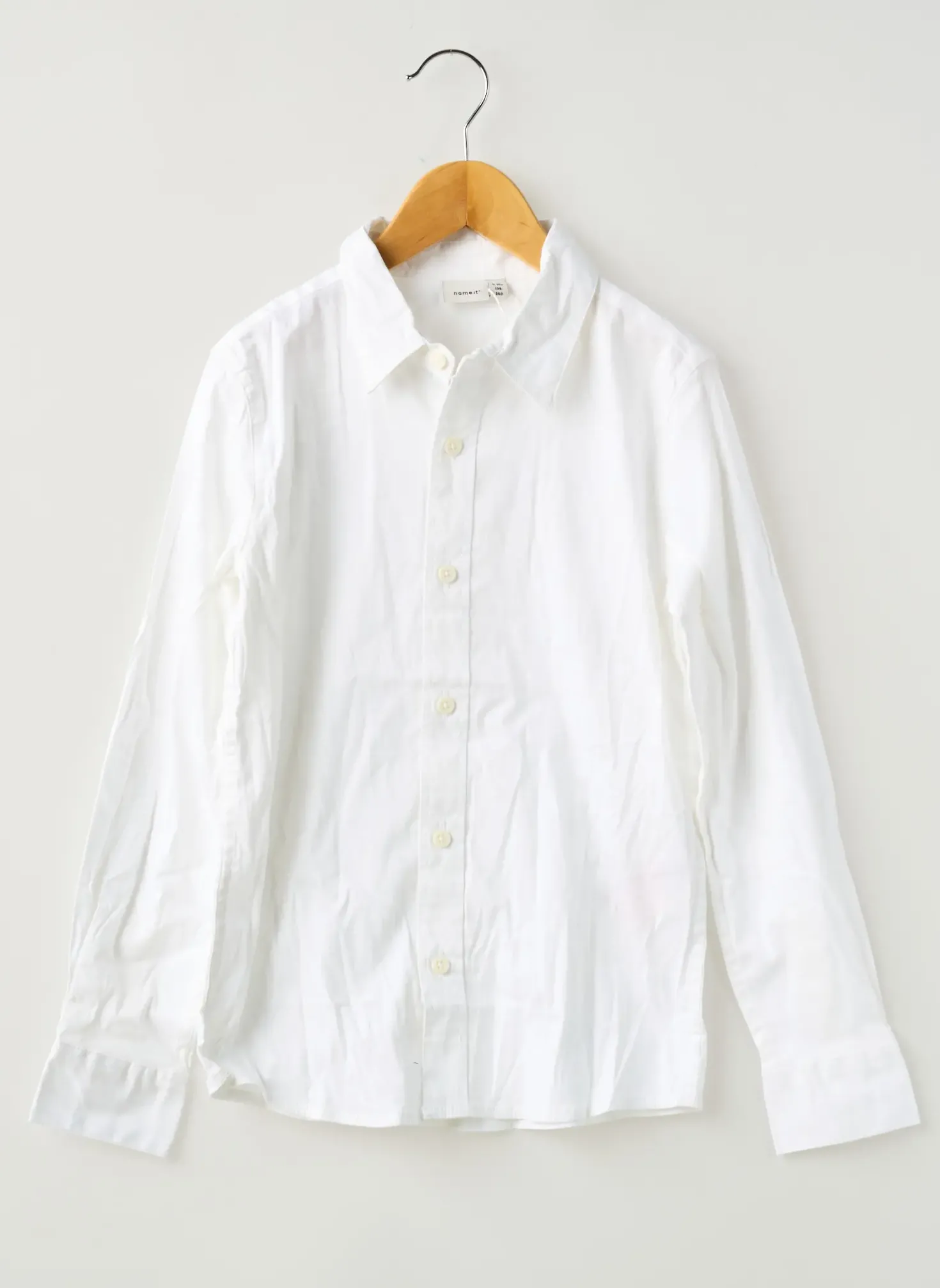 Chemise Manches Longues Name It Blanc