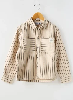 Chemise Manches Longues Name It Beige