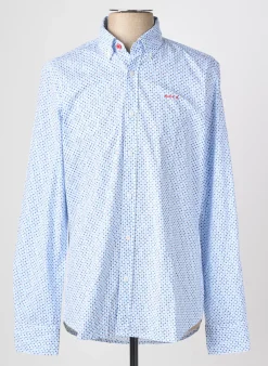 Chemise Manches Longues New Zealand Auckland Bleu