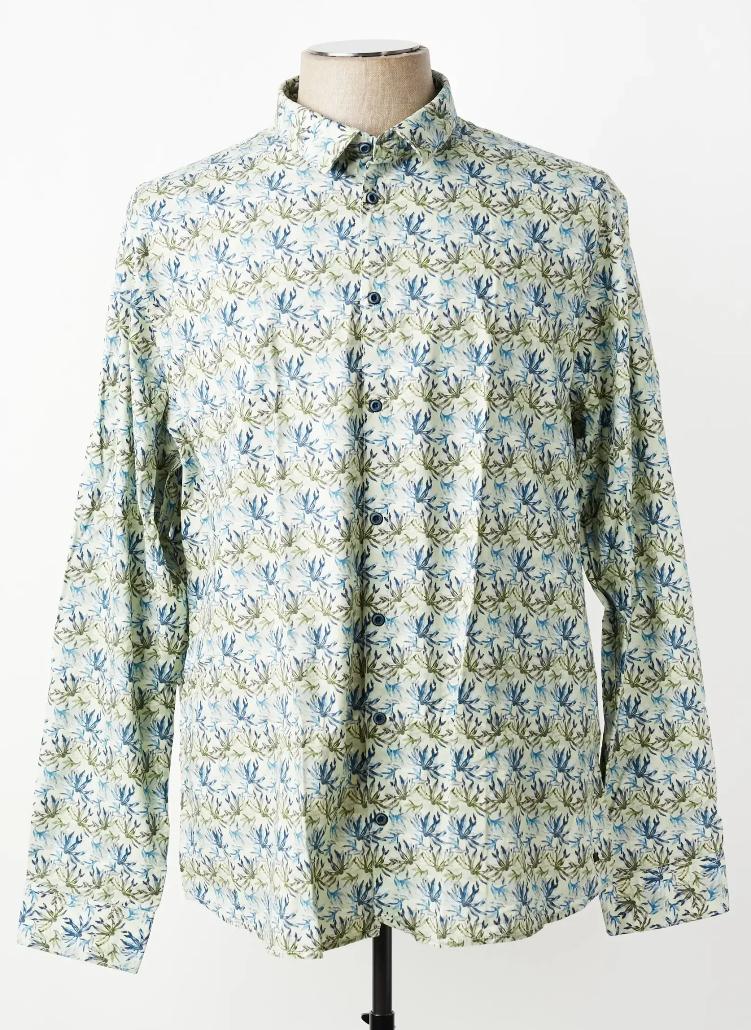 Chemise Manches Longues No Excess Vert