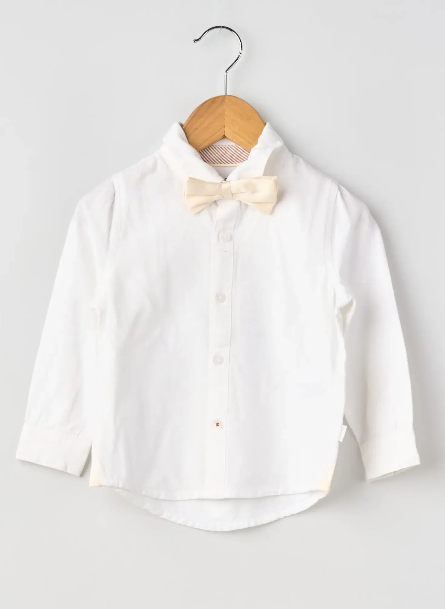 Chemise Manches Longues Noppies Blanc