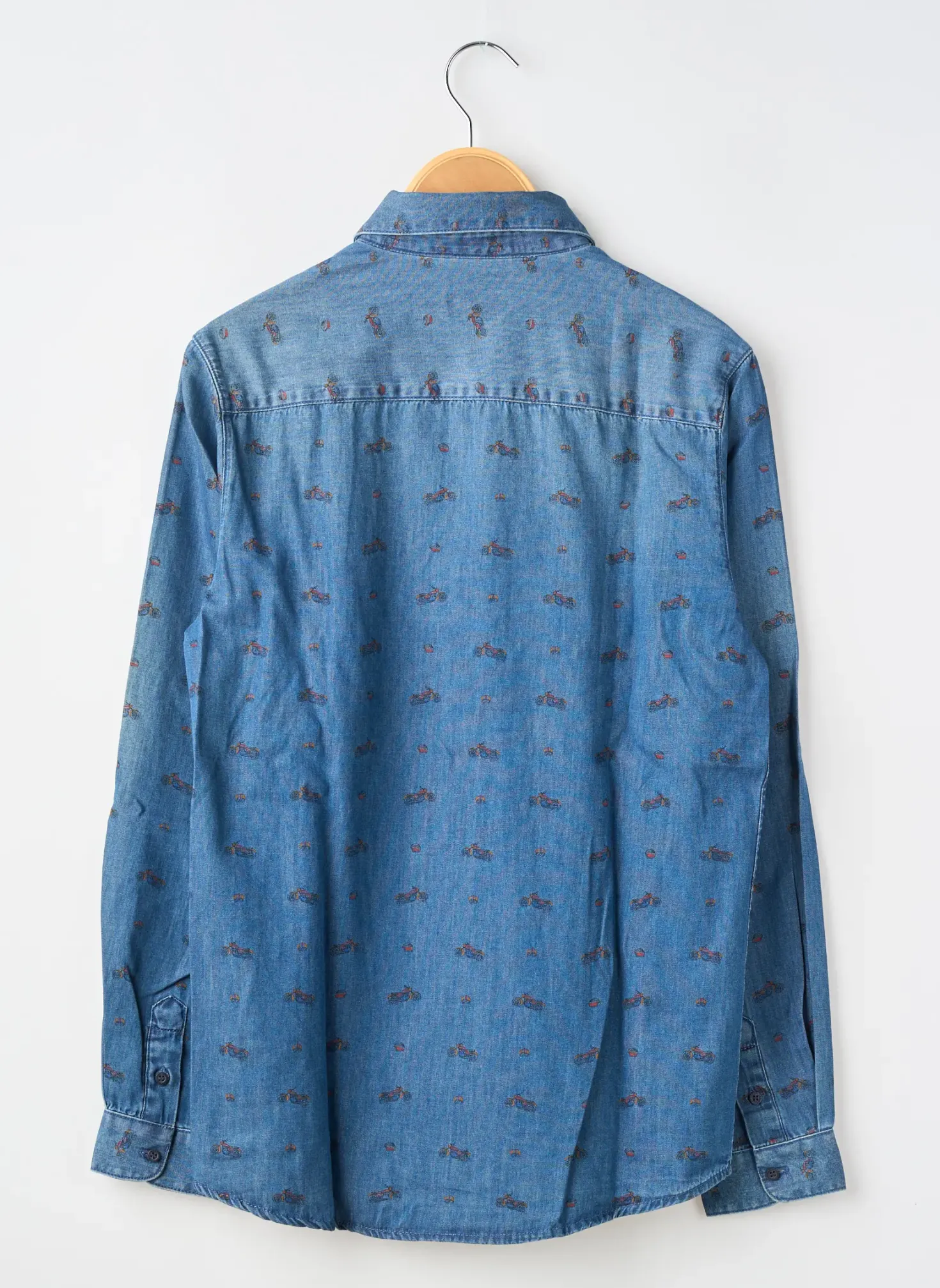 Chemise Manches Longues Nukutavake Bleu