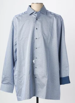 Chemise Manches Longues Olymp Bleu