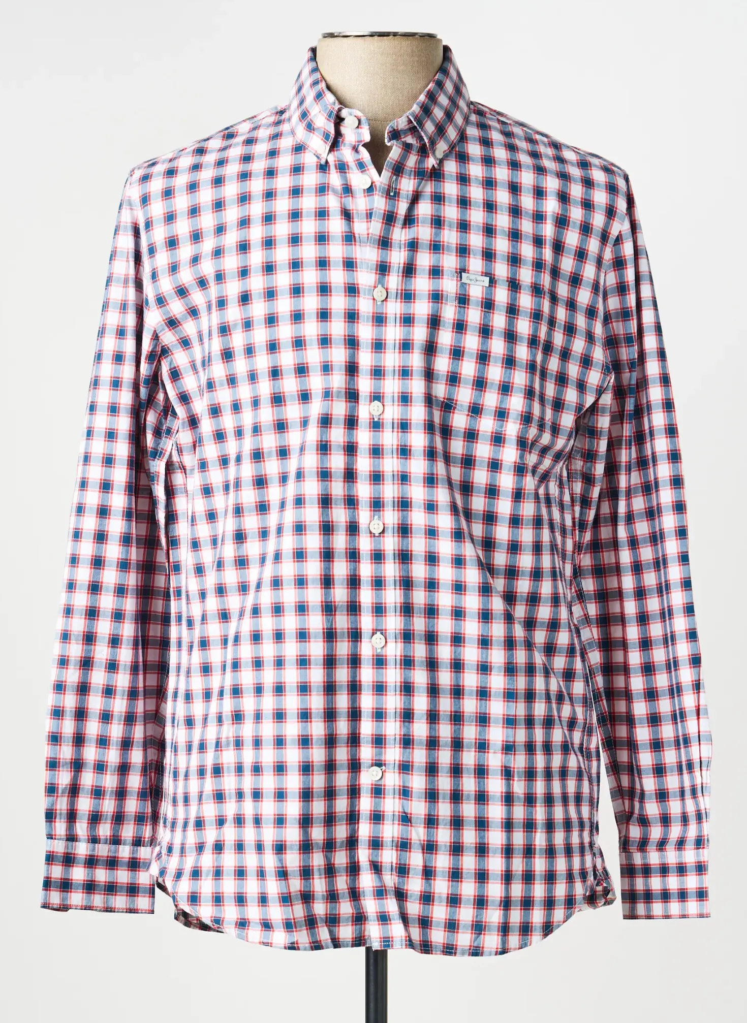 Chemise Manches Longues Pepe Jeans Rouge