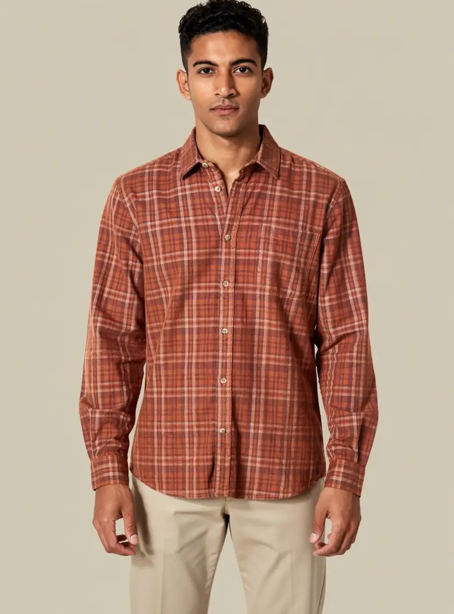 Chemise Manches Longues Pepe Jeans Orange
