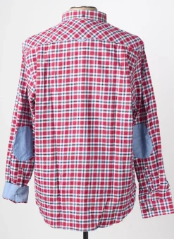 Chemise Manches Longues Peter Cofox Rouge