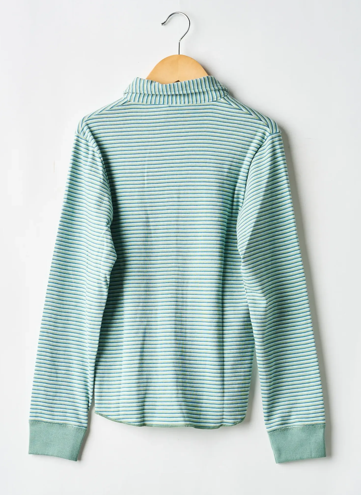 Chemise Manches Longues Petit Bateau Vert