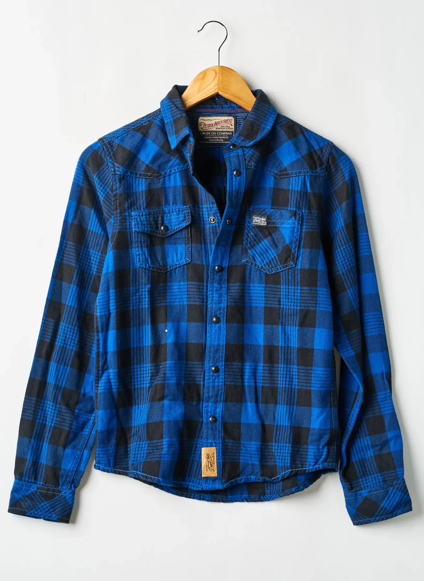 Chemise Manches Longues Petrol Industries Bleu
