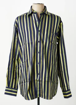 Chemise Manches Longues Pierre Cardin Bleu