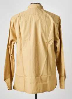 Chemise Manches Longues Pierre Talamon Jaune