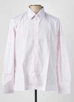 Chemise Manches Longues Pierre Talamon Rose