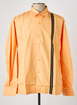 Chemise Manches Longues Pierre Talamon Orange