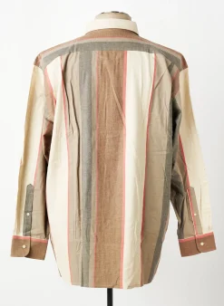 Chemise Manches Longues Pierre Cardin Marron