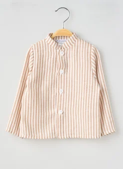 Chemise Manches Longues P'tit Môme Beige