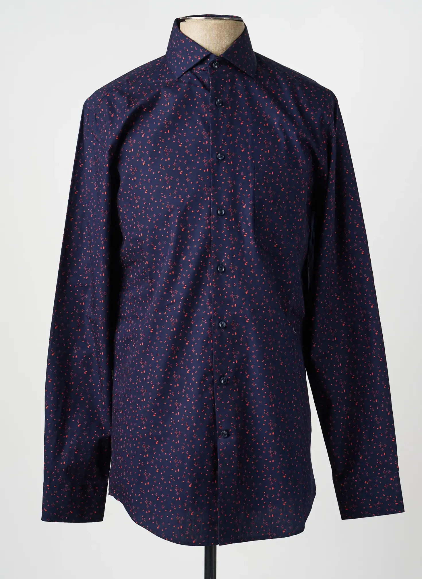 Chemise Manches Longues Seidensticker Bleu