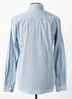 Chemise Manches Longues Serge Blanco Bleu