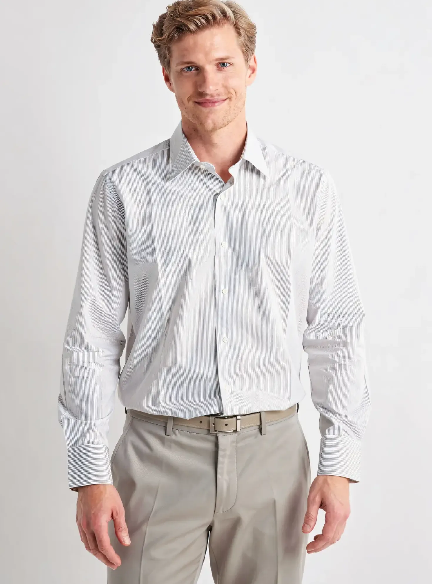 Chemise Manches Longues Simon's Blanc