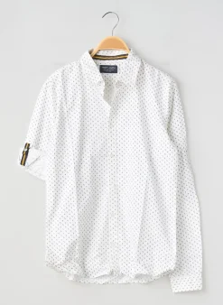 Chemise Manches Longues Teddy Smith Blanc