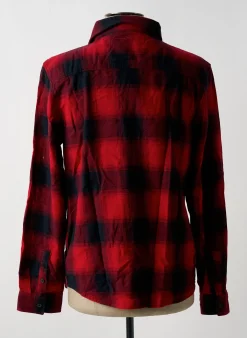 Chemise Manches Longues Teddy Smith Rouge