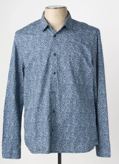 Chemise Manches Longues Teddy Smith Bleu