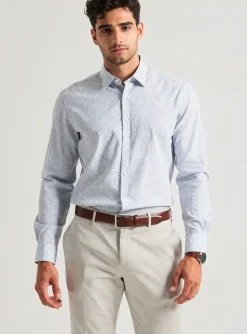 Chemise Manches Longues Teddy Smith Bleu