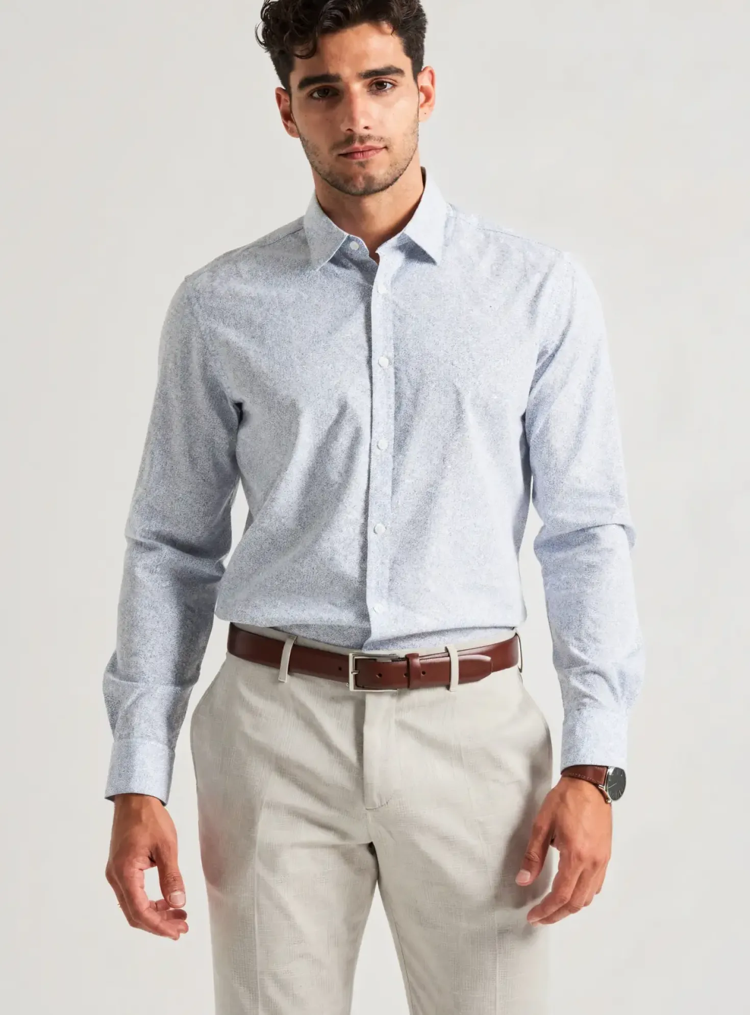 Chemise Manches Longues Teddy Smith Bleu