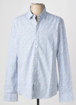 Chemise Manches Longues Teddy Smith Bleu