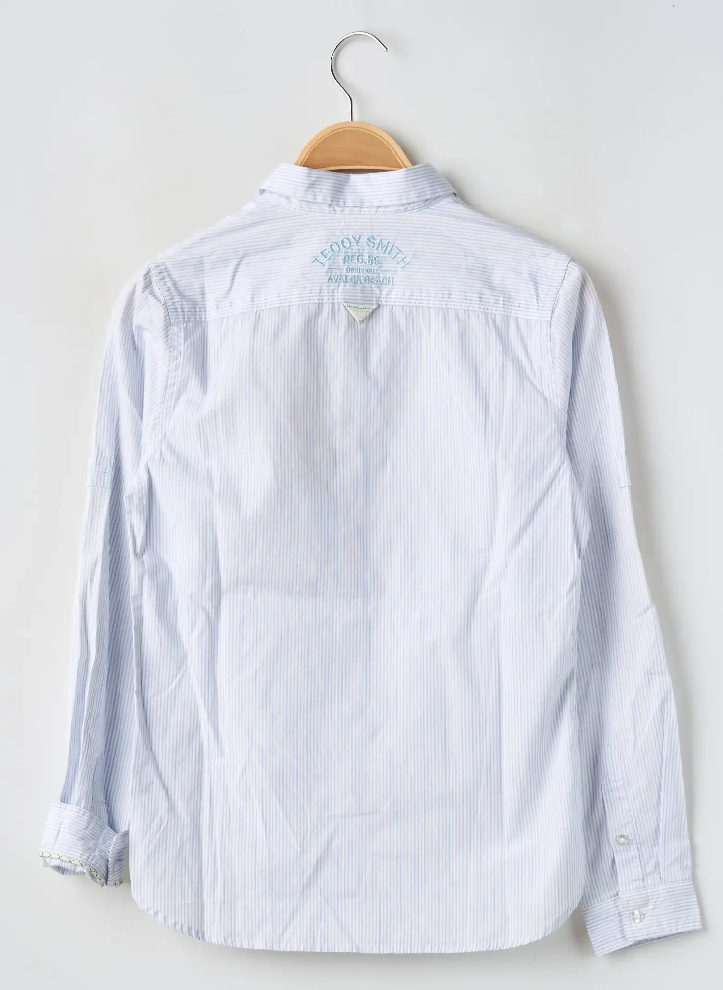 Chemise Manches Longues Teddy Smith Bleu