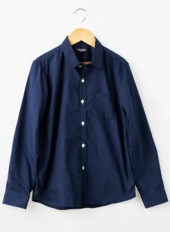 Chemise Manches Longues Yves Enzo Bleu