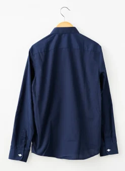 Chemise Manches Longues Yves Enzo Bleu