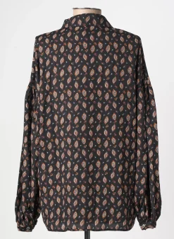 Chemisier Molly Bracken Noir Manches Longues