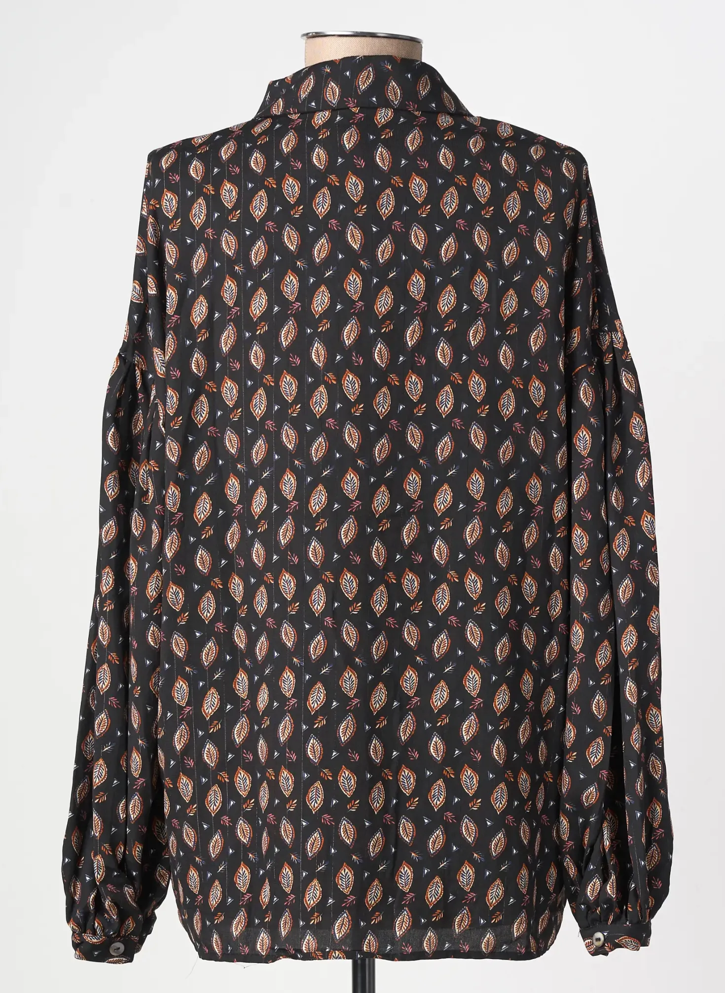 Chemisier Molly Bracken Noir Manches Longues