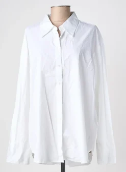 Chemisier Tiffosi Blanc Manches Longues