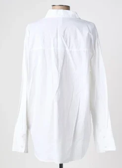 Chemisier Tiffosi Blanc Manches Longues