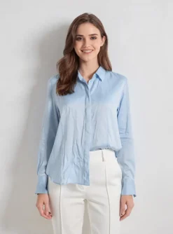 Chemisier Tom Tailor Bleu