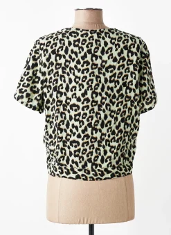 Chemisier Vero Moda Vert Manches Courtes