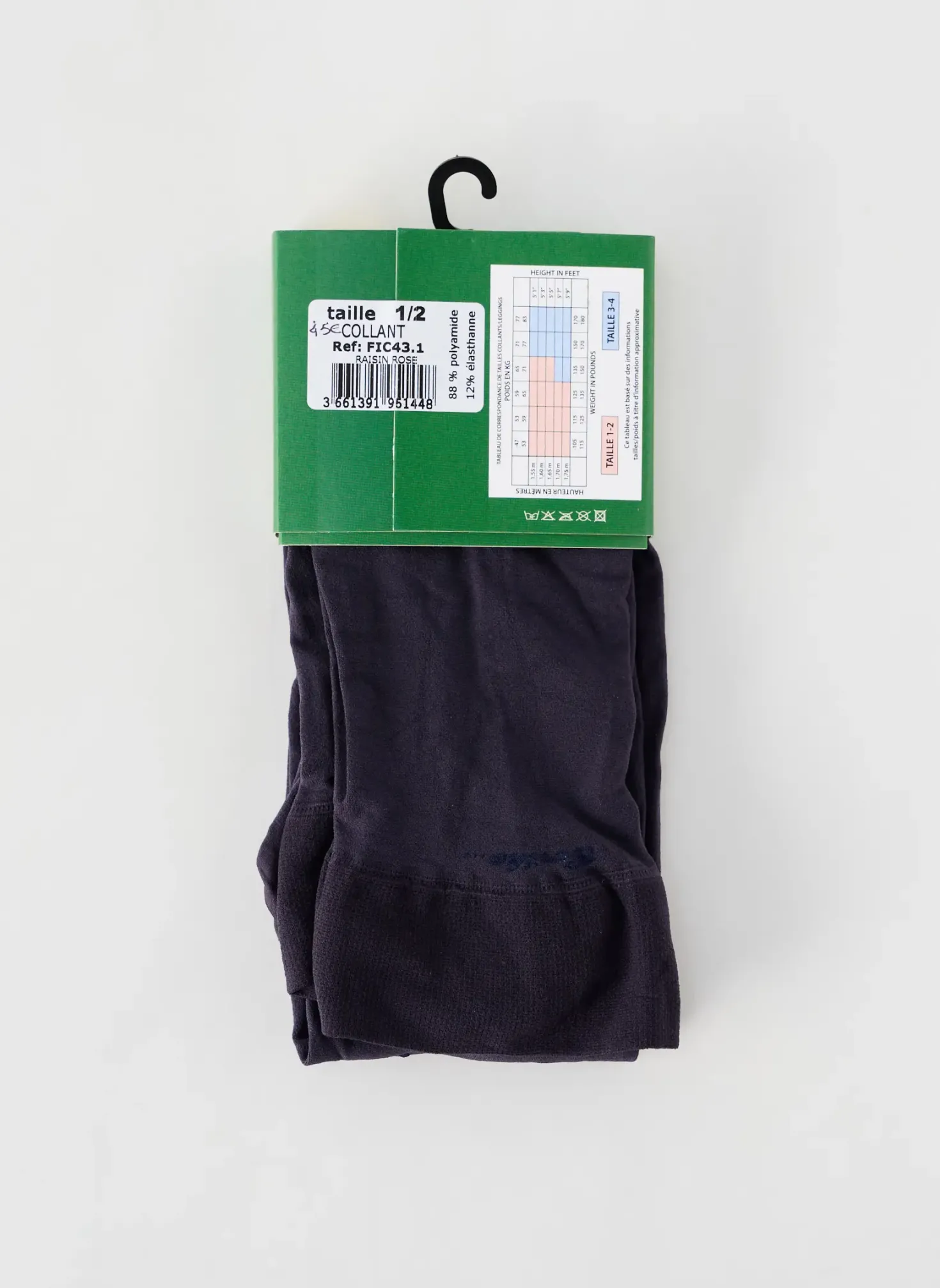 Collants Berthe Aux Grands Pieds Bleu