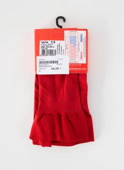 Collants Berthe Aux Grands Pieds Rouge