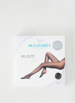 Collants Bleu Foret Or