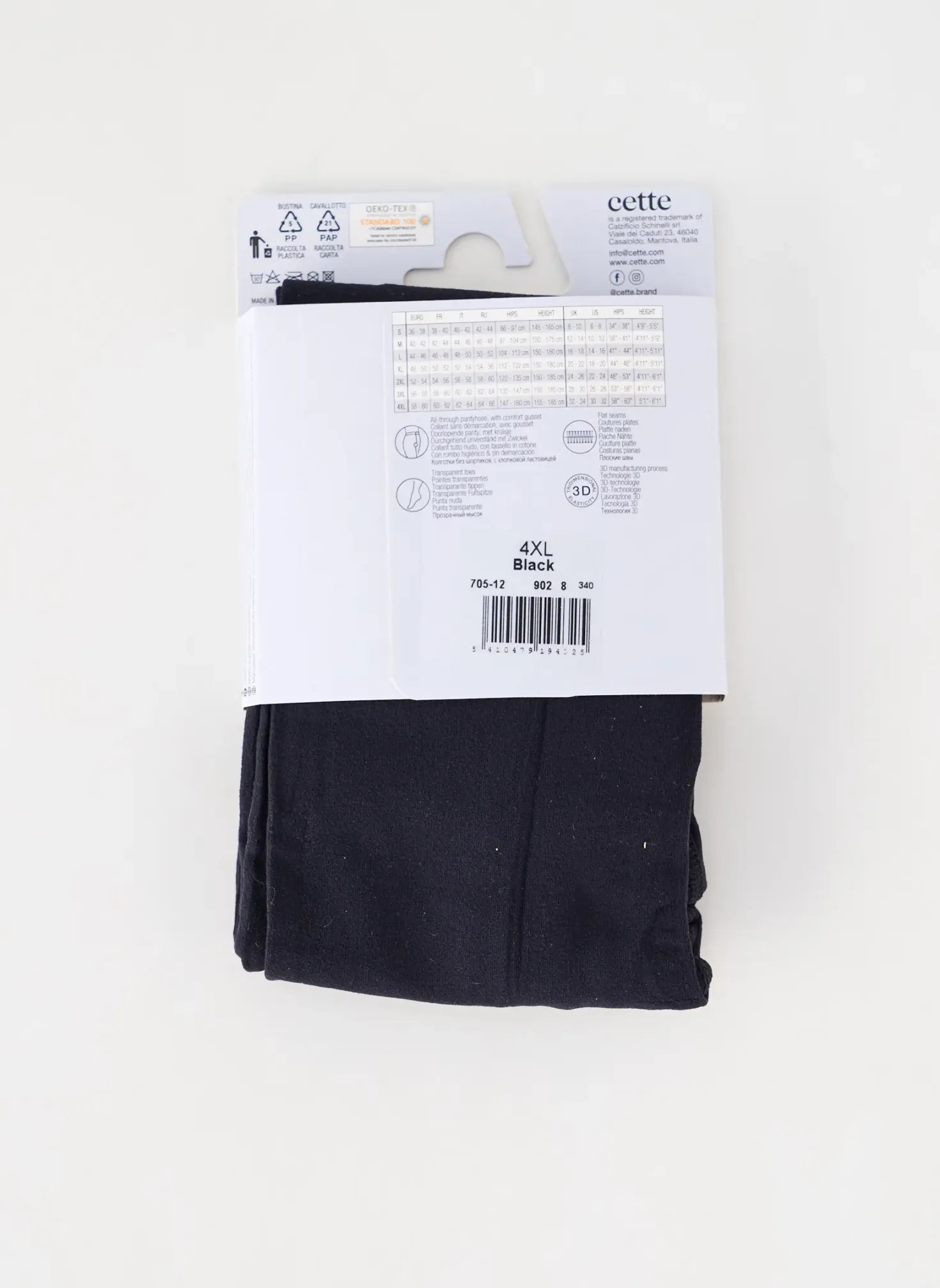 Collants Cette Noir