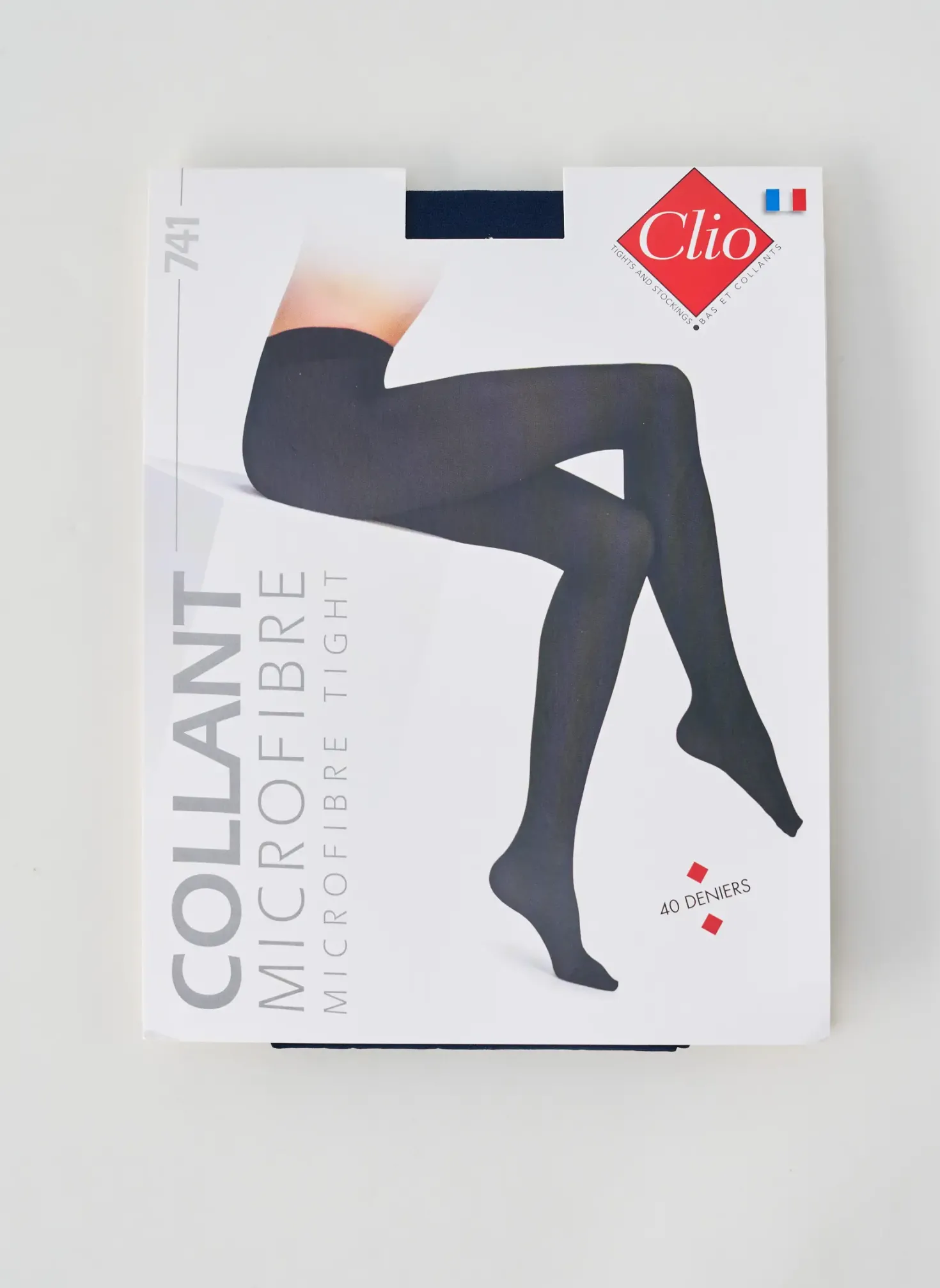 Collants Clio Bleu