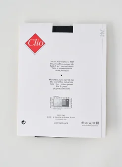 Collants Clio Noir