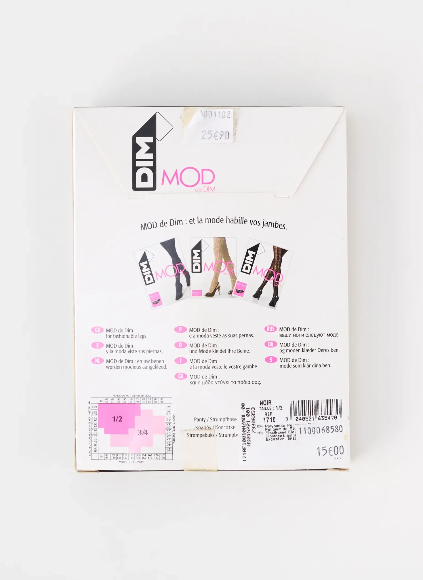 Collants Dim Noir