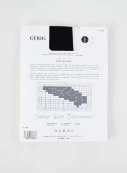 Collants Gerbe Noir